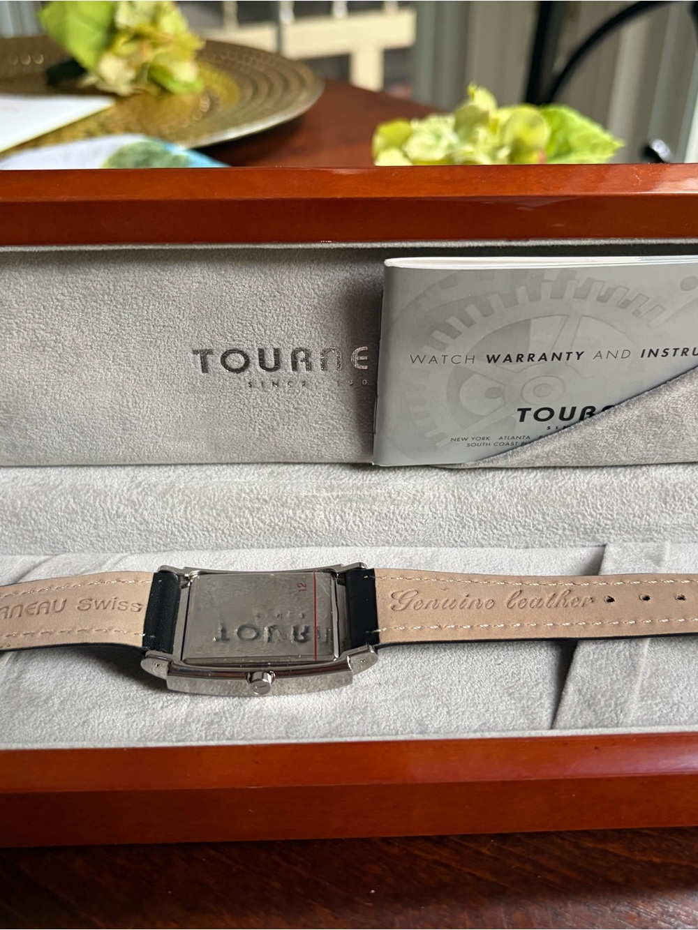 NEW Tourneau His & Hers Swiss Watch Set – Complete with Original Box & Papers - Picture 4 of 11